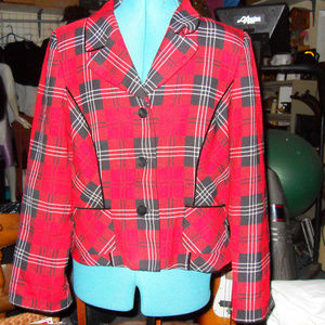 Pendleton Red Plaid jacket
